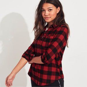 Hollister Plaid Flannel